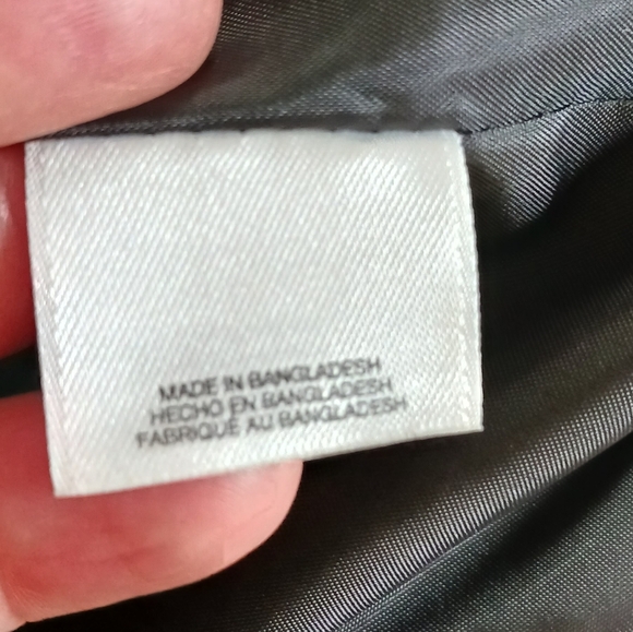 Size Medium Anne Klein Womens Jacket Chevron Posh Old Money Business NWOT - Picture 8 of 10